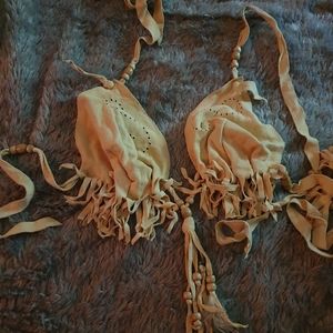 North Beach Leather Bikini Vintage